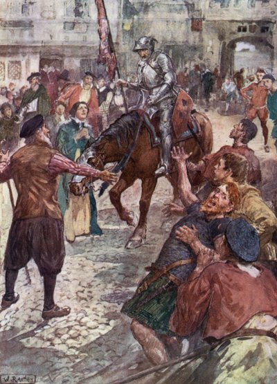 Édimbourg après Flodden - William Rainey